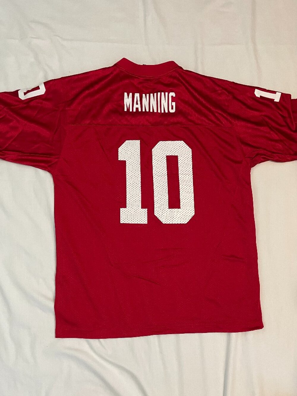 New York Giants Jersey Eli Manning #10 Red Youth XL Preowned